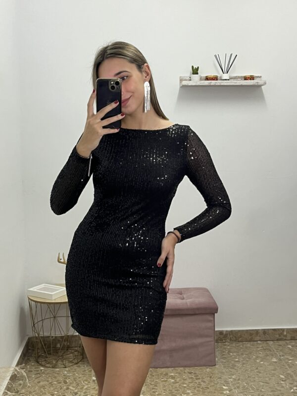 VESTIDO LINDA NEGRO