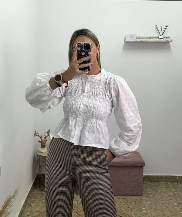 CAMISA SANDRA BORDADA